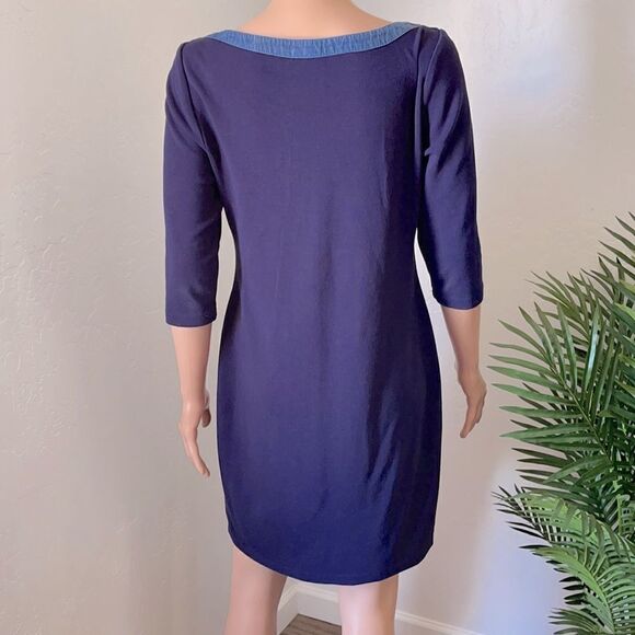 Tommy Hilfiger Nautical 3/4 sleeve Jersey Dress - Picture 3 of 11